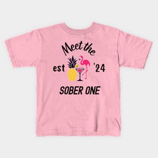 Meet the Sober One, bachelorette party Kids T-Shirt